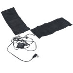 Veste chauffante �lectrique usb 5v 2a avec coussin chauffant, kit 2 en 1 � temp�rature r�glable