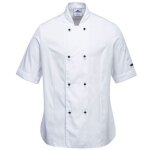 Veste de cuisine femme rachel couleur : blanc taille m - portwest