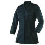 Veste de cuisine femme robur abella noir m