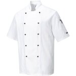 Veste cuisine kent couleur : blanc taille xs portwest