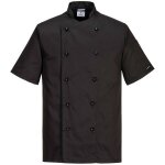 Veste de cuisine portwest kent noir s