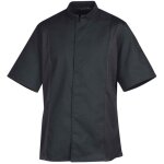 Veste de cuisine mixte col �ponge manches courtes robur siaka noir s