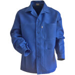 Veste de travail homme lma plantoir 100% coton taille 1 bleu bugatti fermeture  boutons
