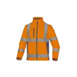Veste softshell moonlight2 haute visibilit, orange fluo - m