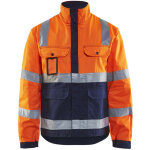 Veste haute visibilit� orange fluo / marine - 402318045389 - blaklader - taille xl