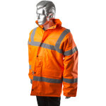 Veste haute visibilit rs pro impermable, orange, taille l, homme ( prix pour 1 )