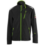 Veste homme fortis 24, black / lime green, taille 3xl