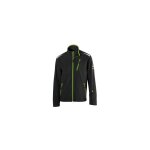 Veste homme fortis 24, black / lime green, taille m