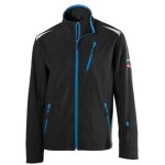 Veste homme fortis 24, black / turquoise, taille l Veste homme fortis 24, black / turquoise, taille l