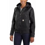 Blouson de travail femme carhartt washed duck active jacket noir t. xl - 104053 - blk - xl Blouson de travail femme carhartt washed duck active jacket noir t. xl - 104053 - blk - xl
