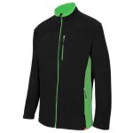 Veste polaire bicolore velilla noir / lime l