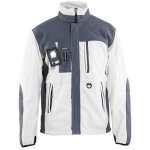 Veste polaire coupe - vent blaklader 4835 - blanc - xl