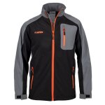 Veste polaire impermable noire taille xl mixte 65 % polyester, 35% coton vito