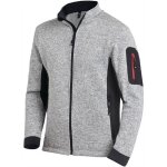 Fhb - veste en polaire tricote christoph taille m gris / noir 100 % pes