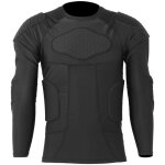 Veste de protection sportive manches longues anti - choc pour football, basketball et ski - noir (xl, ...
