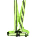 Veste r�fl�chissante haute visibilit�, ceinture de s�curit� �lastique et confortable pour la course, ...