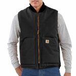 Carhartt - gilet sans manche arctic vest noir t. xl - v01blk - xl