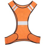 Veste de s�curit� r�fl�chissante ajustable et respirante pour course, v�lo, marche et sports ext�rieurs, ...