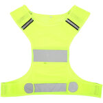 Veste de s�curit� r�fl�chissante haute visibilit� respirante et s�chage rapide pour course et travail ...