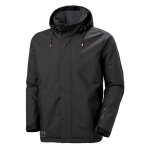 Veste shell jacket oxford. taille s. noir helly hansen