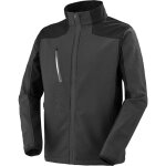 Veste softshell caucase gris charcoal / noir s