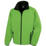 Veste softshell homme result core printable vert xl Veste softshell homme result core printable vert xl