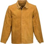 Portwest - veste de soudeur en cuir couleur : bronze taille xxxl