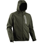 Veste de travail à capuche softshell sail - vert militaire m Veste de travail à capuche softshell sail - vert militaire m