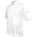 Veste de travail cuisine ml merlu - blanc 2xl - 6