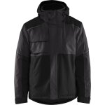 Veste de travail hiver stretch 2d 4881 - gris fonc / noir xxl