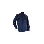 Veste de travail houe - marine / noir / orange xl - 5
