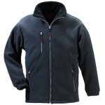 Veste de travail polaire coverguard 5vannxs angara taille xs couleur noire multi - poches