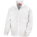 Veste de travail polaire zippe result blanc m