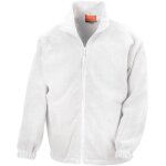 Veste de travail polaire zippe result blanc xl