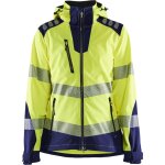 Veste de travail softshell haute visibilit femme 4791 - jaune fluo / marine l