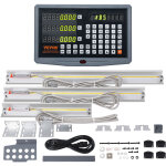 Vevor affichage numerique, 250, 500, 600 mm, echelle lineaire 3 axes dro tige de support porte - couteau ...