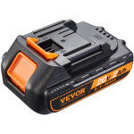 Vevor batterie pour outil sans fil lithium - ion 20 v 2, 0 ah batterie de remplacement pour batteries ...