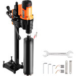 Vevor ? carotteuse � diamant 3200w ? per�age humide et sec 20 - 250mm ? pour b�ton, brique, marbre ? ...