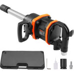 Vevor cle a chocs pneumatique 1 po pistolet de percussion 3160 pi - lb sortie couple inverse 5000 tr ...