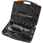 Vevor cle multiplicateur de couple 25, 4 mm rapport 1:64 multiplicateur de force avec 8 douilles coffret ...