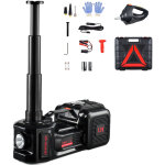 Vevor cric electrique 5 t, cric de voiture automatique avec gonfleur integre, cric de levage avec cle ...