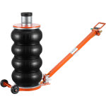 Vevor cric pneumatique 6 tonnes, cric de levage pneumatique avec colonne surelevee et poignee reglable, ...