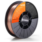Vevor fil de soudage 0, 9 mm 5 kg fil de soudure mig er70s - 6 bobine fil a souder solide acier doux ...