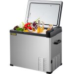 Vevor refrigerateur portable a compression 37 l, mini frigo de voiture 12 / 24 v cc et 100 - 240 v ca, ...