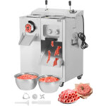 Vevor ? hachoir � viande �lectrique 1100w ? capacit� 6, 35 kg / min ? trancheuse en acier inoxydable ...