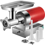 Vevor - hachoir a viande electrique capacite 300 kg / h, hachoir electrique 1100 w 1, 5 hp, poussoir ...