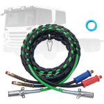 Vevor kit flexible de frein pour semi - remorque 3 en 1 tuyau d?air comprime 3, 7 m