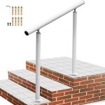 Kit main courante balustrade garde corps terrasse rampe escalier blanche rampe deescalier exterieur en ...