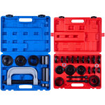 Vevor kit de presse a roulements 10 + 24 pieces, coffret 2 en 1 de presse joint a rotule et deextracteur ...