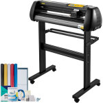 Vevor plotter de decoupe vinyle traceur de coupe 720 mm avec logiciel signmaster, machine de decoupe ...
